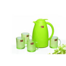 Maçã verde cor jarro de vidro conjunto utensílios de cozinha Kb-Jh06171